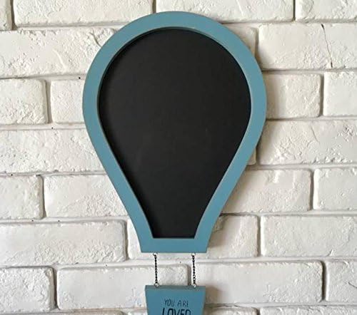 HECHAI Continental-style/color/balloons/parachutes/decoration/board/message board/bar/shop/wall mounted/wall hangings , balloon blackboard - blue
