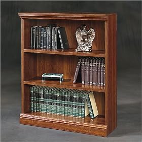 Camden County Three-Shelf Bookcase