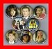 30 Rock Set of 8 - 1 Inch Button Magnets
