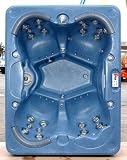 Outdoor Living : Halifax Spa 4-person Blue