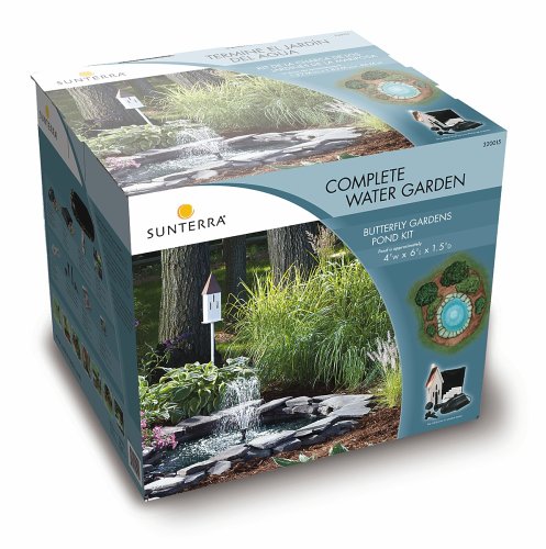 LR Nelson 320015 Sunterra Butterfly Gardens Complete Pond Kit
