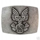 Halo 3: Belt Buckle (Metal) - Spartan UNSC Logo Sign