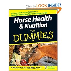 Horse Health & Nutrition For Dummies by Audrey Pavia and Kate Gentry-Running DVM CVA