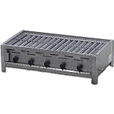 Eigenschaften Partystrahler.de 20500 / Gasgrill/ Gastrobräter 5-flammig Komplett mit Rost und Pfanne