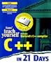 Sams' Teach Yourself C++ in 21 Days: Complete Compiler Edition