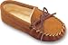 Minnetonka Moccasin Kids' Pile Lined Tod/Pre (Brown Suede 3.0 M)