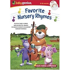 Baby Genius Favorite Nursery Rhymes w bonus Music CD by 