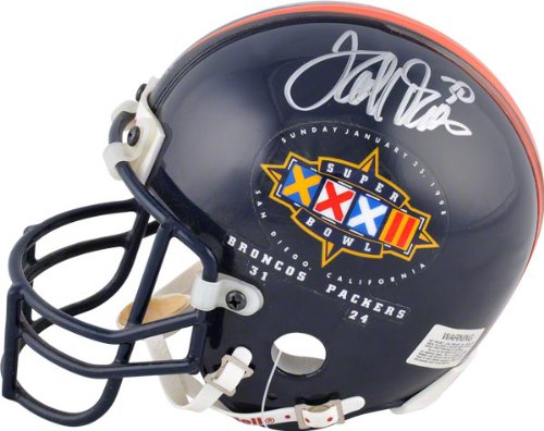 Mounted Memories Denver Broncos Terrell Davis Super Bowl XXXIII Autographed Helmet