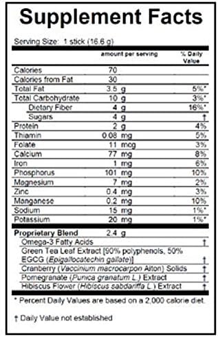 CHIA + Blackberry Hibiscus Green Tea Drink Mix Bulk Pouch with 15 Servings by trachealth (2 Pouches (30 Total Servings))