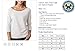 Superluxe Clothing Womens Be Yourself Be A Mermaid French Terry 3/4 Sleeve T-Shirt, Heather Grey, Large