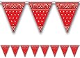 Bandana Pennant Banner Party Accessory (1 count) (1/Pkg)