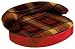 Pet Supplies : Coleman Pets ComfortSmart Round Airbed w/Bolster, Medium