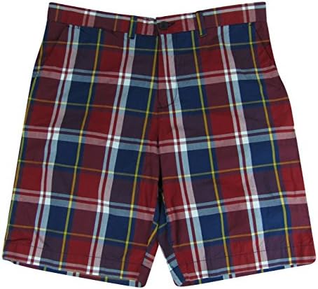 Tommy Hilfiger Men's Plaid Golf Shorts (36, Multi)