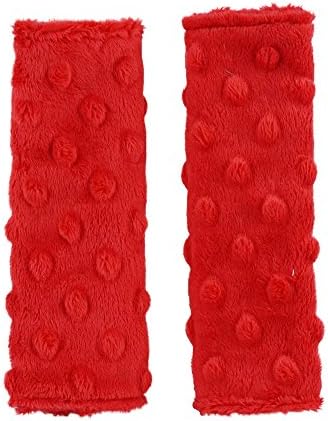 Blue Baby Bum Car Seat &amp; Stroller Strap Covers, Red