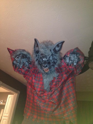 on.com: Fun World Kids Boys Scary Werewolf 