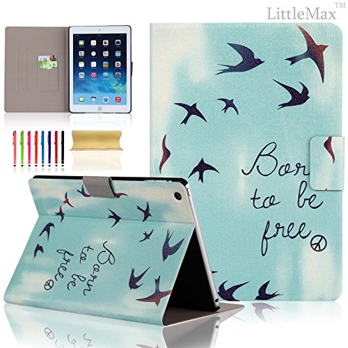 Ipad air case,ipad 5 case - littlemax(tm) slim [card sl…