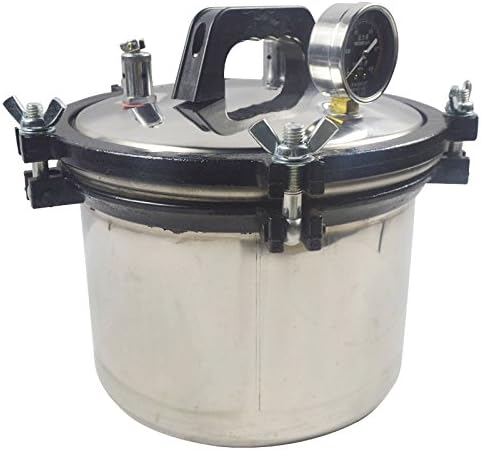 8L Electric Pressurized Steam Sterilizer 220V for Lab and Hospital (Item # 160629)