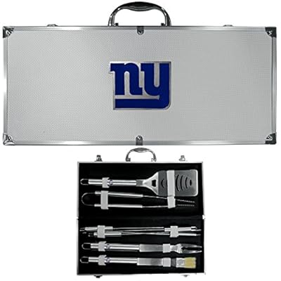 New York Giants Nfl 8pc Bbq Tools Set