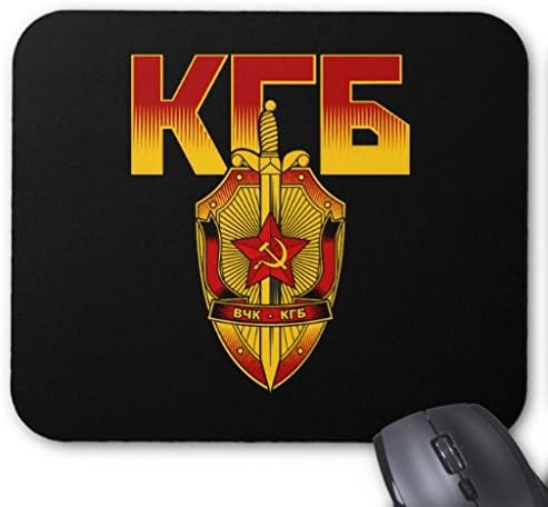 Russian Kgb Badge Mousepad