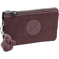 Kipling Creativity Cosmetic Bag - Small (Discontinued Colors) (Cassis)