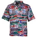 Reyn Spooner Philadelphia Phillies Red Scenic Print Hawaiian Shirt