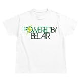 Powered By Bel Air Villes T-shirt Garçon (Blanc, tailles 2 - 14)