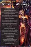 Too Much World of Warcraft (List) Black Wood-Mounted Video Game Poster Print - 24" X 36"