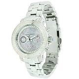 Luxurman Ladies Diamond Watch 0.30ct Pink