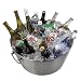 Kraftware Stainless Steel Party Tub- Brushed Finish(19")