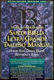 Santa Biblia Letra Grande Tamano Manual/Hand Size Giant Print Reference Bible