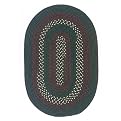 Deerfield Hunter Green Braided Rug Collection