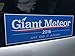 Giant Meteor 2016 Bumper Sticker