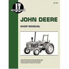 John Deere Shop Manual/Series 2150, 2155, 2255, 2350, 2355, 2355N, 2550, 2555/Cat No Jd-58 (I & T Shop Service)