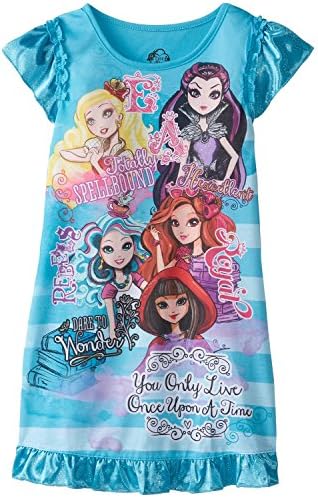 Ever After High Big Girls' Gown, Aqua, Small(6/6X)