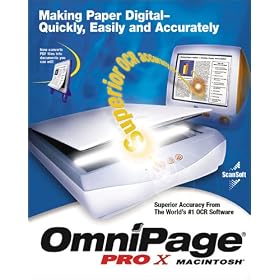 OmniPage Pro X for Macintosh Upgrade