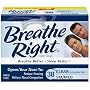 Breathe Right Nasal Strips, Small/Medium, Clear, 38-Count Boxes (Pack of 2)