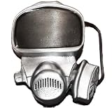 Z58 GAS MASK BELT BUCKLE ROCK COOL