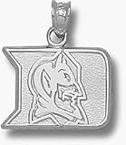 Duke Blue Devils Duke 1/2 Pendant - Sterling Silver Jewelry