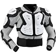 Fox Racing Titan Sport Jacket Men's Roost Deflector Motocross/Off-Road/Dirt Bike Motorcycle Body Armor - White / X-Large
