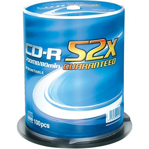 SAMSUNG P80G5200CK 52X Printable CD-r