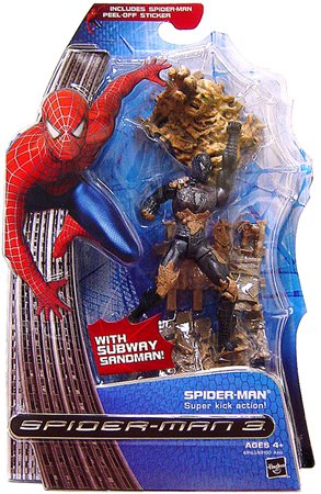  Spider-Man 3 Super Kick Action with Subway Sandman