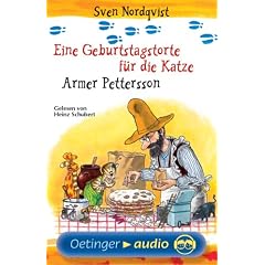 Eine Geburtstagstorte f�r die Katze / Armer Pettersson. Cassette . Lesung