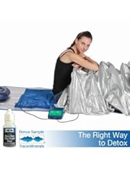 Portable Far Infrared Dome Sauna + Sample Concentrace Trace Minerals