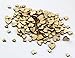 Raylinedo Mixed Size Pure Color Small Heart Shaped Wooden Buttons Crafting Sewing DIY Approx 100 PCS