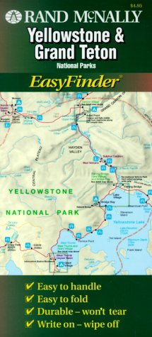 Rand McNally Easyfinder Yellowstone & Grand Teton National Parks Map (Easyfinder Map)