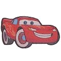 Cars Lightning Mc Queen McQueen Auto Car AUFN�HER APPLIKATION KINDER B�GELBILD