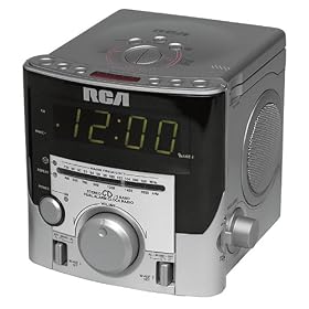 RCA RP3753 CD Clock Radio with Dual Alarm
