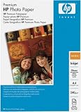 HP Fotopapier Premium Glossy A4 20 Blatt 240g/m²