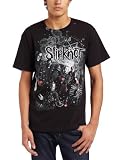 Bravado Men's Slipknot Splatter Men's T-Shirt, Black, Medium