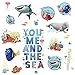 RoomMates Finding Dory And Friends Peel And Stick Wall Decals,Multicolor